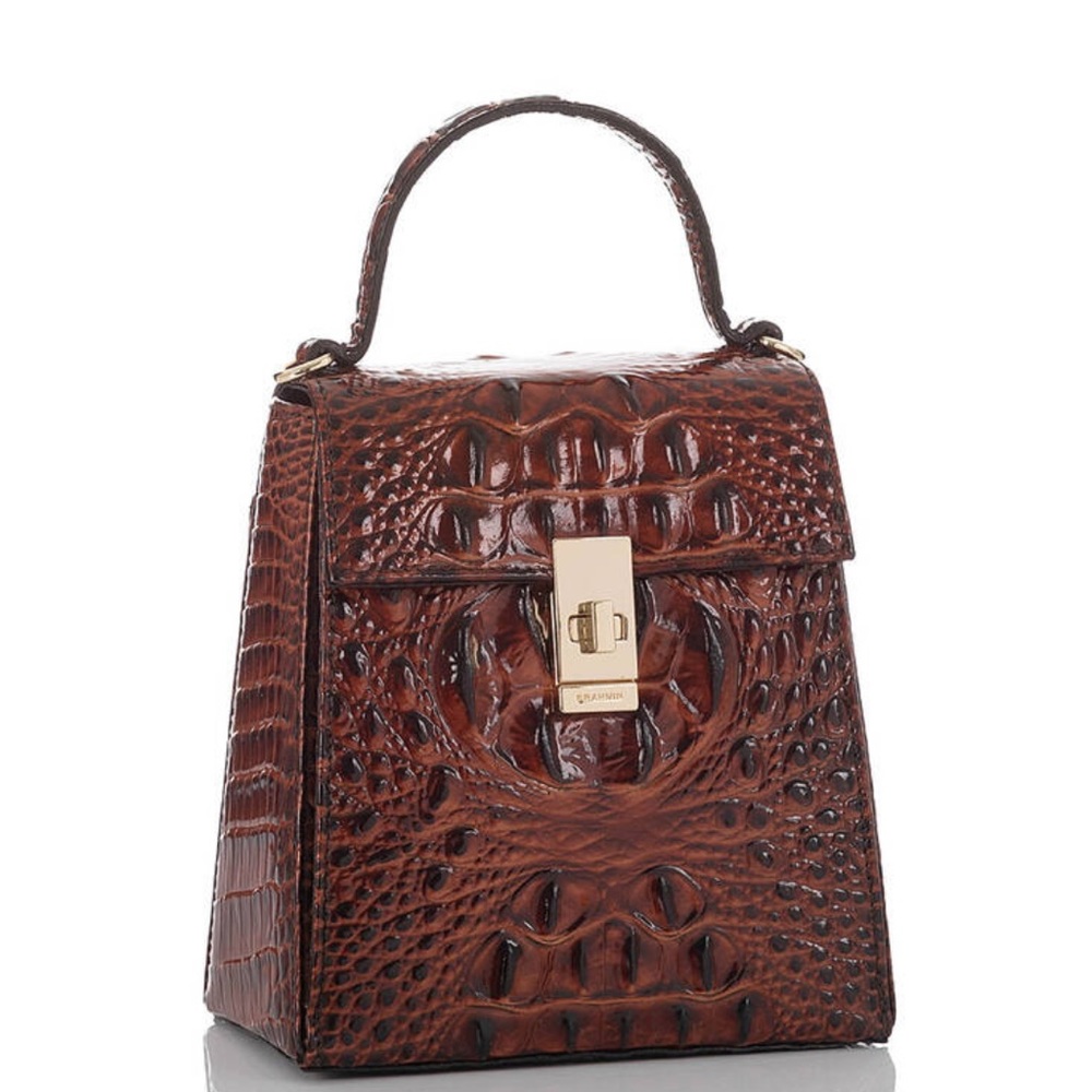 Brahmin Midge Satchel Crossbody Bag NWOT